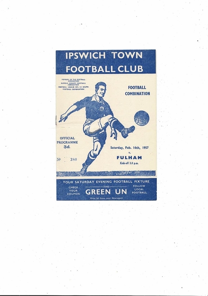 Many more Football Programmes listed today