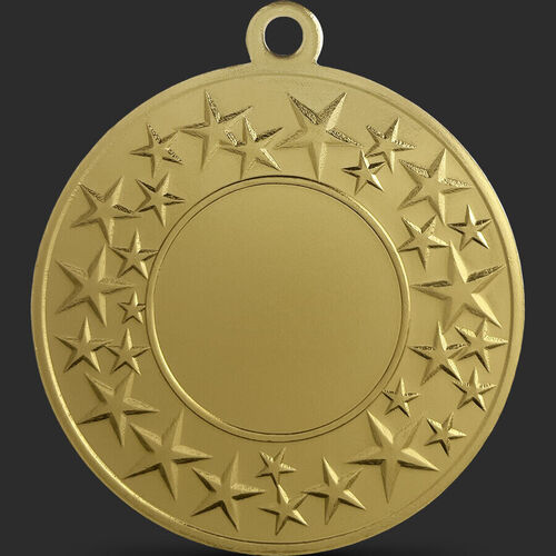Intricately Embossed 50mm 1″ Centre Holder Medal
