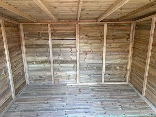 10x10 Pent Shed