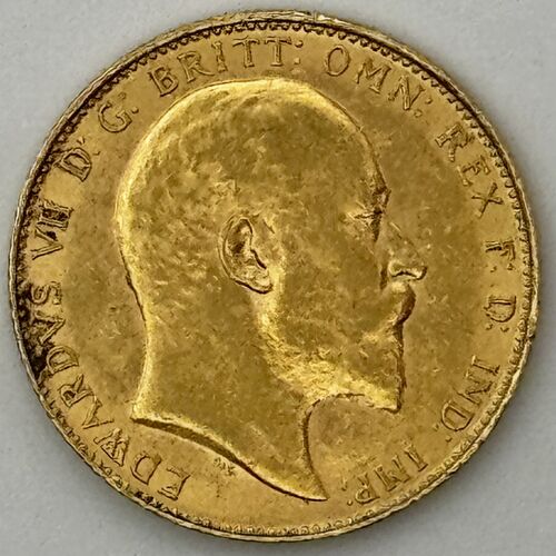 1910 full gold sovereign