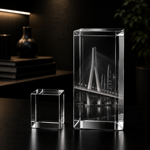 Arran Ultra VIP Mega 3D Crystal Block – 300×100×100mm