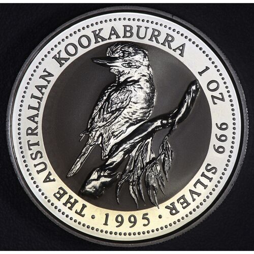 1995 1 ounce silver Kookaburra