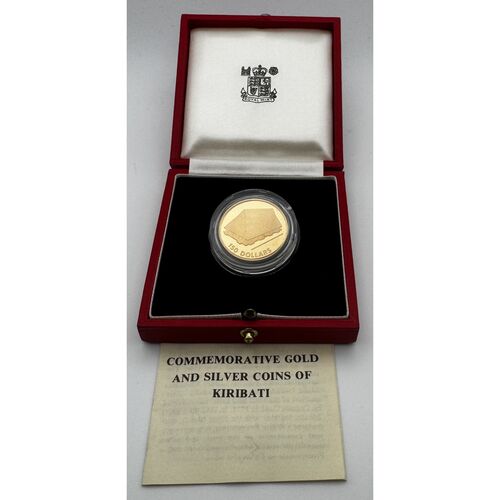 1979 Kiribati gold proof $150 coin