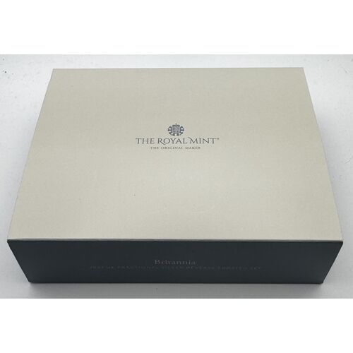 2023 reverse frosted proof premium four coin fractional set