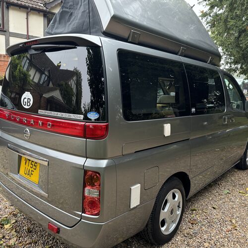 2005 Nissan Elgrand 2.5V6 Camper Van JAL Pro Conversion - 49732 Miles