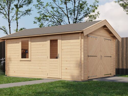 350cm x 500cm Garage