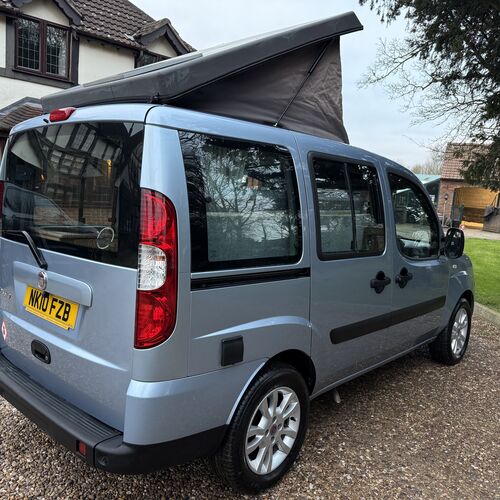 2010 Fiat Doblo 1368cc Micro Camper Van Urban Campers 2 Berth