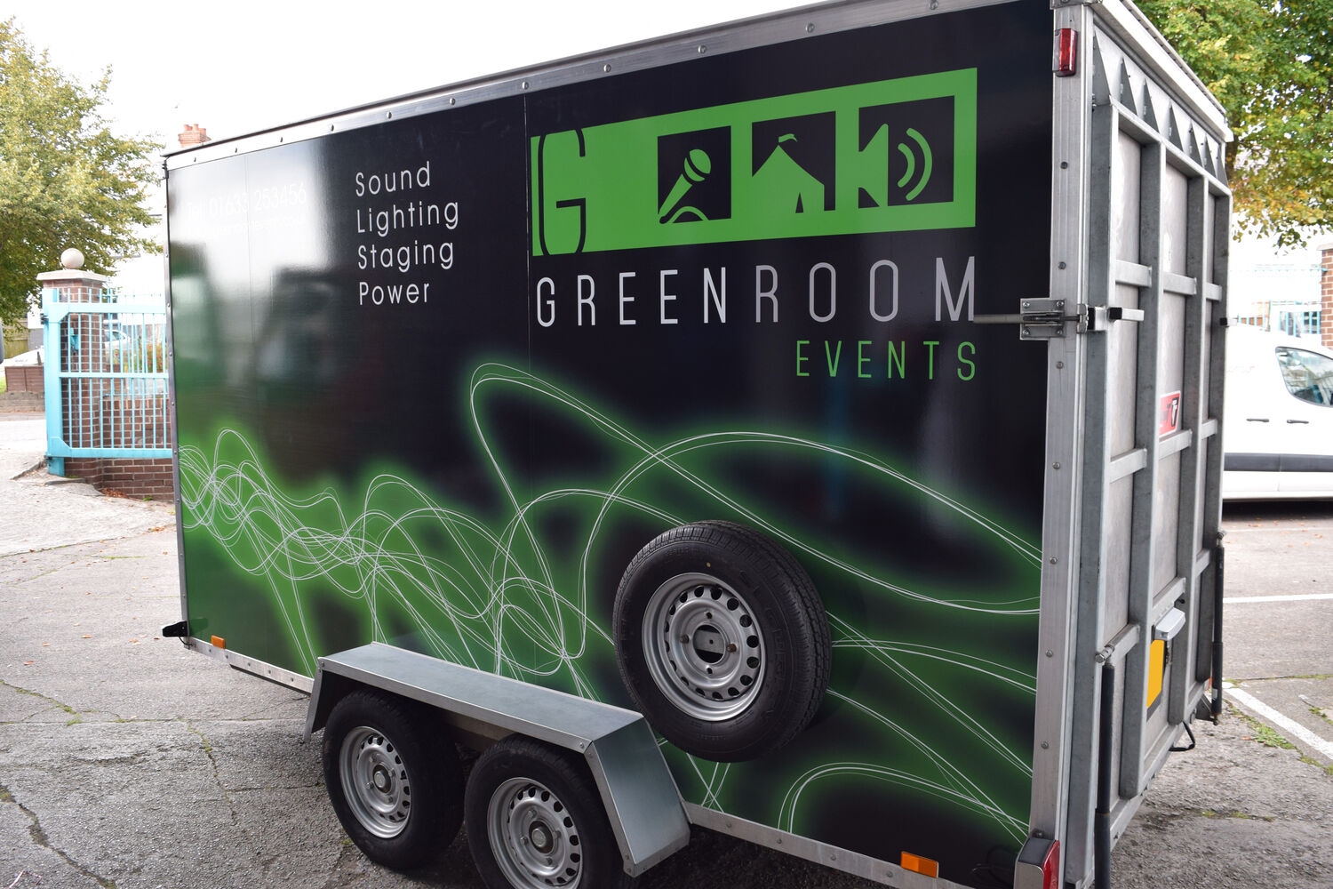 Green Room Events - Luton Box Trailer