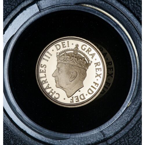 2023 King Charles 111 gold proof quarter sovereign