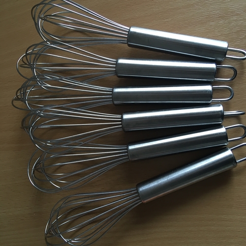 Pre Loved Whisks x 6 metal