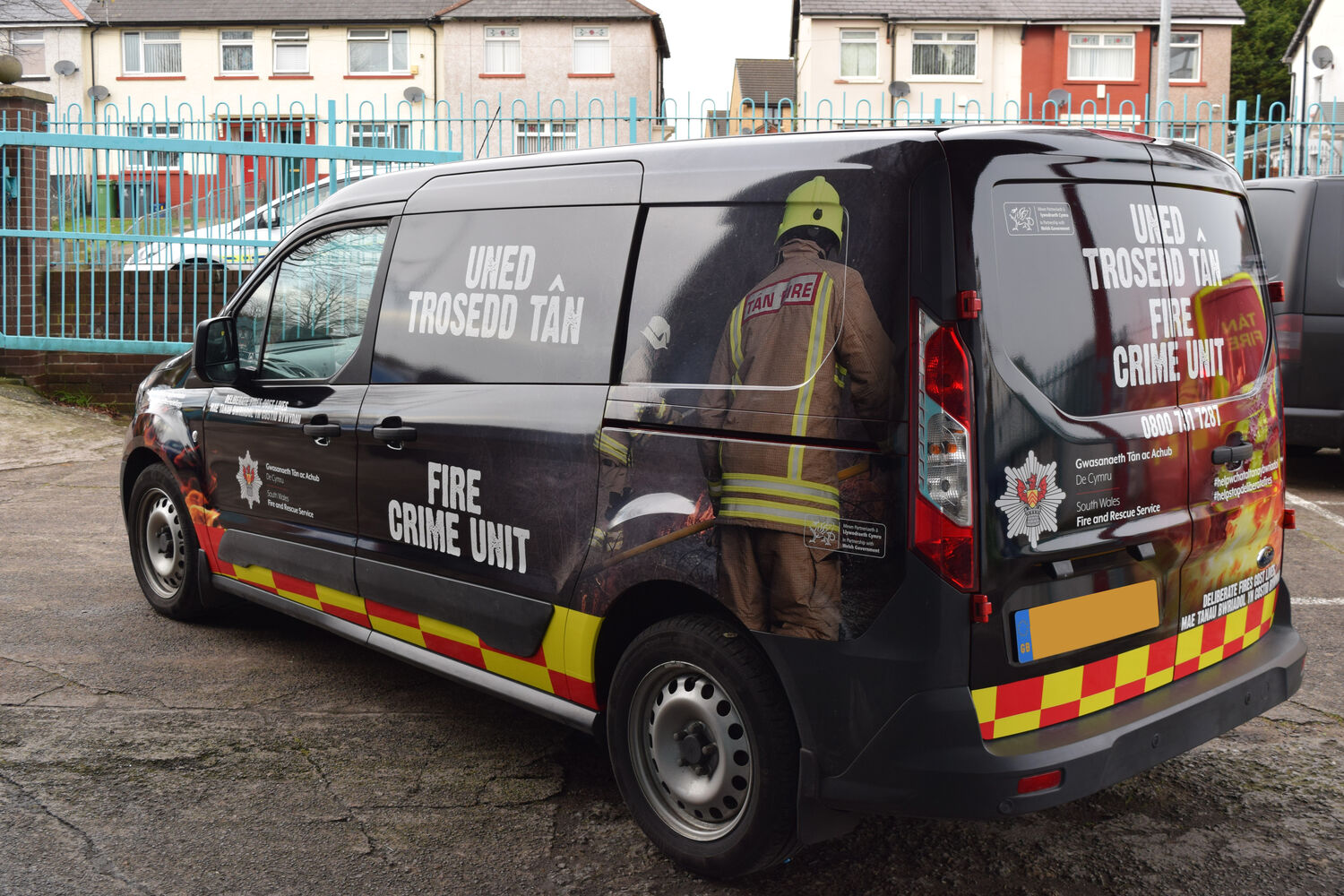 South Wales Fire - 2x Ford Transit Connect
