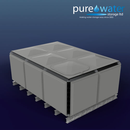 PW.3X2X1.TIF.AG - 7788 LITRE SECTIONAL WATER TANK, TOTALLY INTERNALLY FLANGED (TIF)