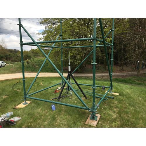 Anchoring outside broadcast towers