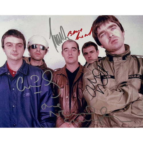 Oasis Band-Signed Photo