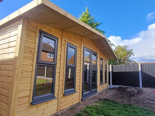 20x12 Apex Summer House / Home Bar