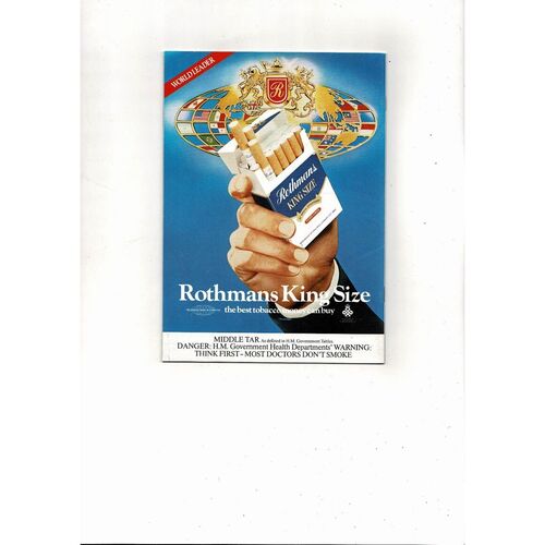 1981 Scotland v Sweden Football Programme