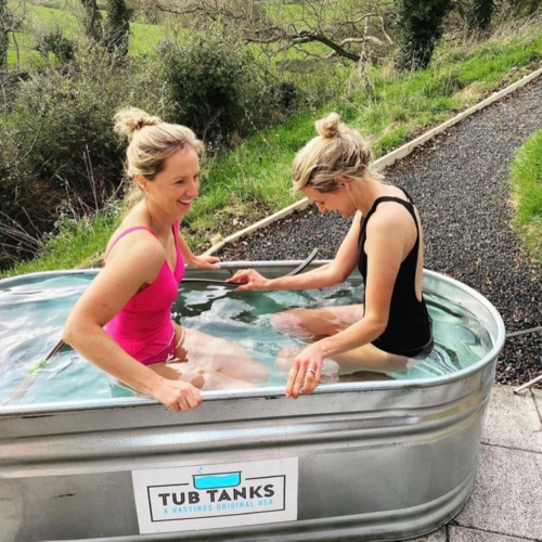 Oval stock tank - wide