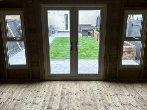 #PVC040 14x14 Apex Summer House