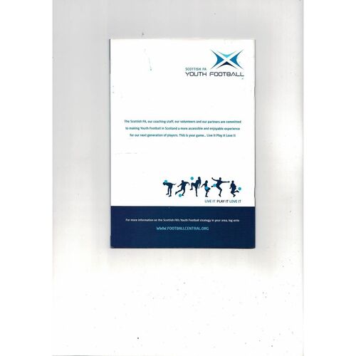 2008 St Johnstone v Rangers Scottish Cup Semi Final Football Programme