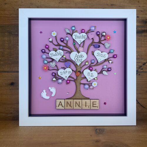 New Baby ( hearts & stars )