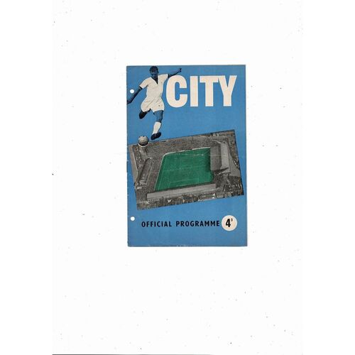 1959/60 Coventry City v Southampton FA Cup Football Programme