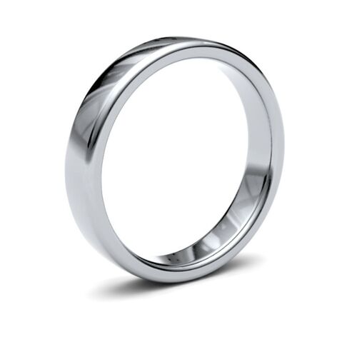 9ct 4mm court profile classic wedding ring
