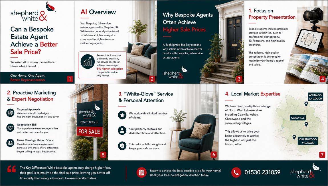 "Sell Your Property in Leicestershire | Shepherd and White Estate Agents"