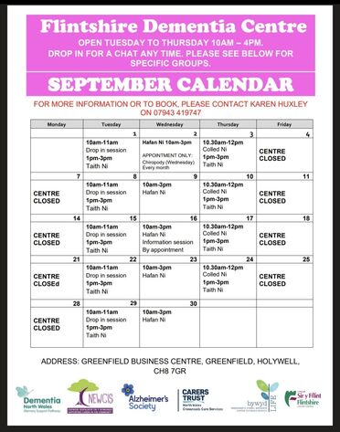 What's On | Carers Trust North Wales Crossroads Care Services