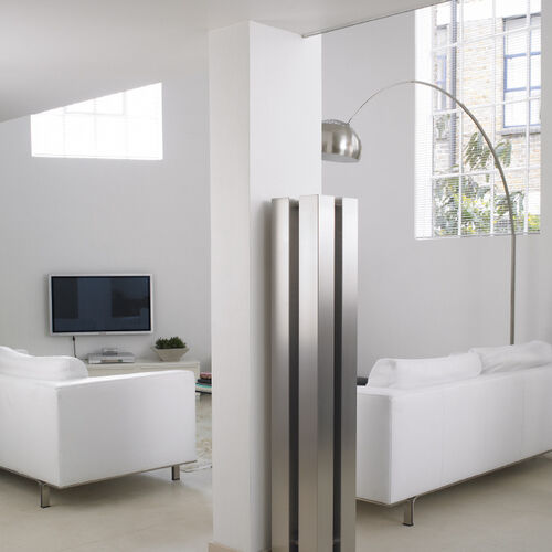 AEON STANZA BRUSHED STEEL FINISH DESIGNER RADIATOR