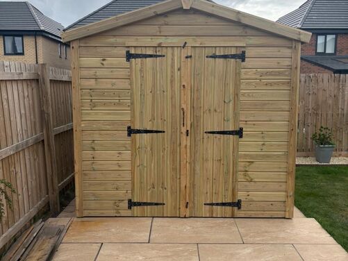 10x8 Apex Storage Shed