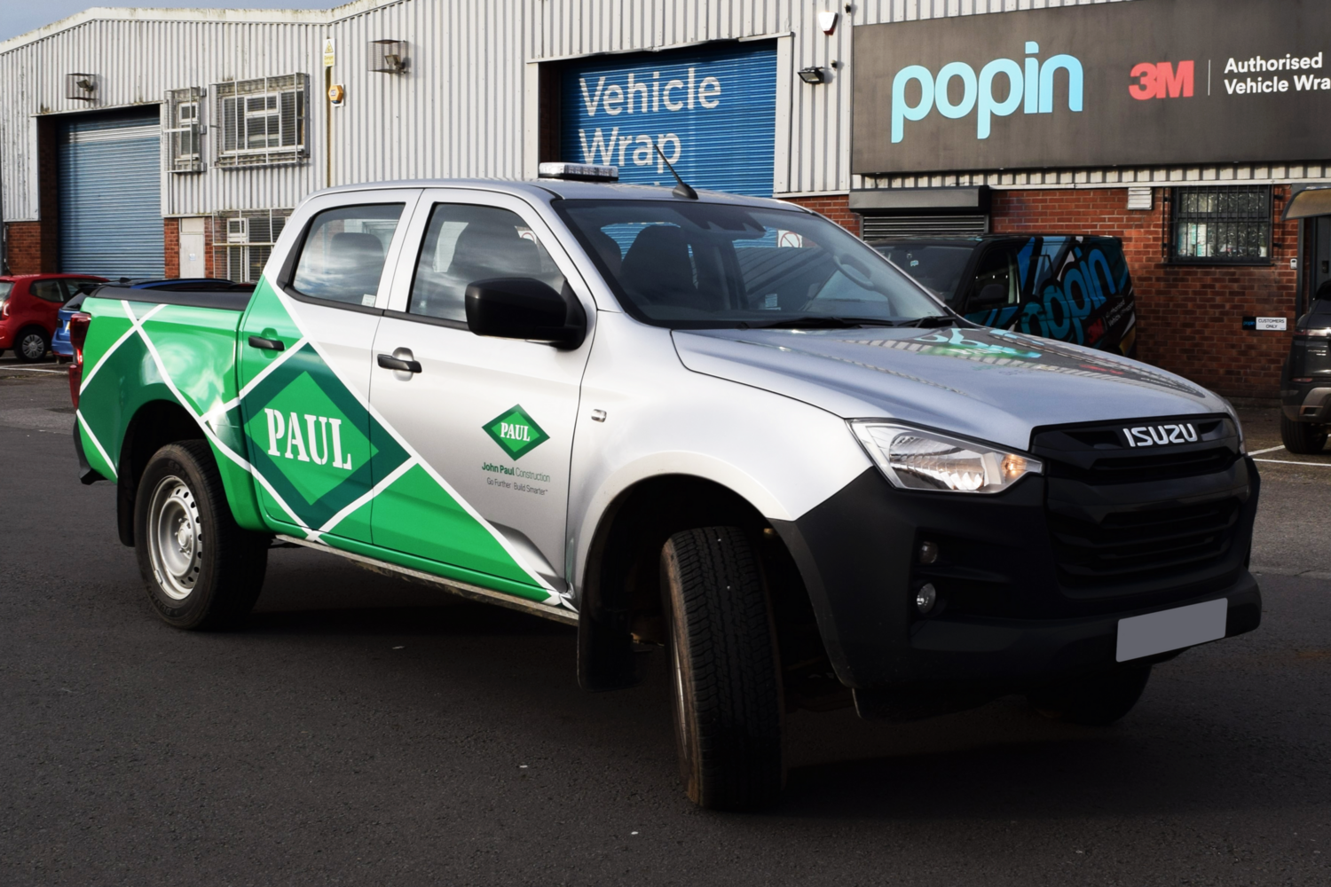 John Paul Construction - 2x Isuzu D-Max