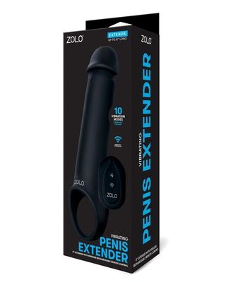 Zolo Vibrating Remote Control Penis Extender Strap On