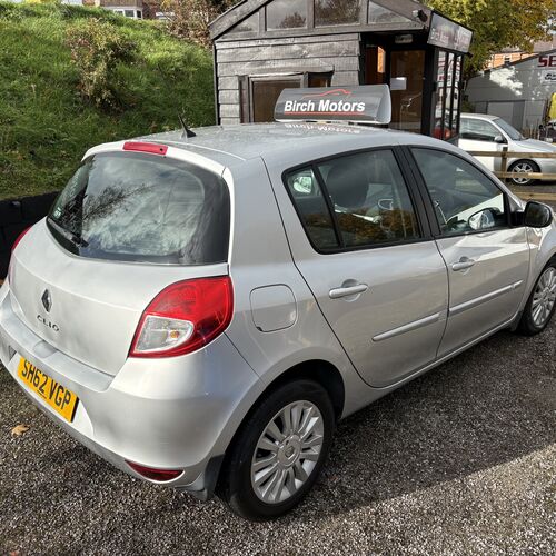 2012 (62) RENAULT CLIO 1.1 PETROL MANUAL 5 DOOR