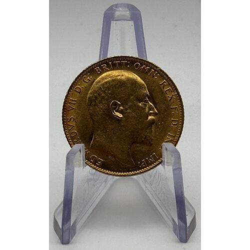 1906 King Edward V11 full gold sovereign