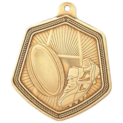 Falcon Rugby Medal Gold