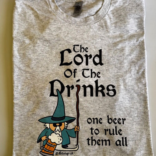 'The Lord of The Drinks' Adults Tee