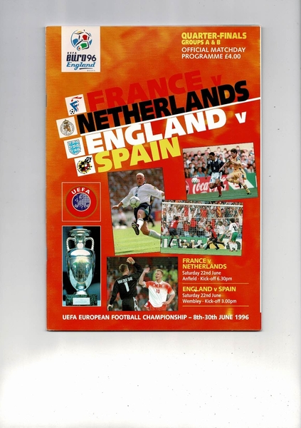 Latest Football Programmes being listed today