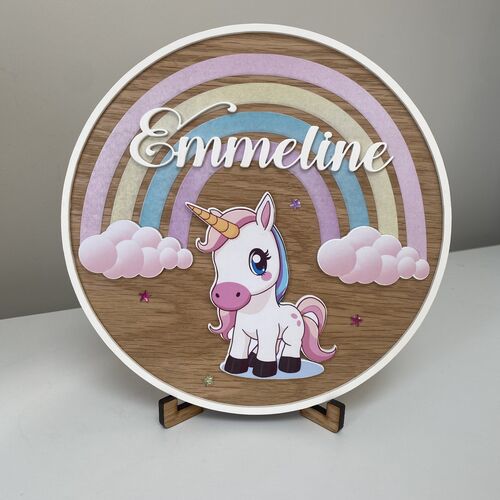 Unicorn Door Sign