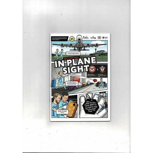 2024/25 Brentford v Southampton Football Programme