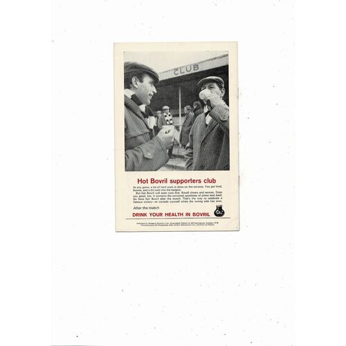 1964 England v Wales Football Programme