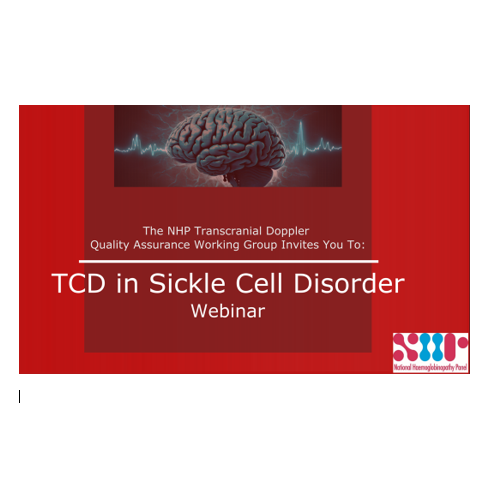 NHP TCD In Sickle Cell Disorder Webinar-  Learning