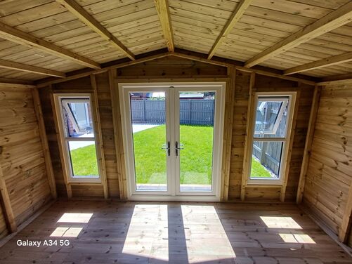 #PVC041 14x10 Apex Summer House