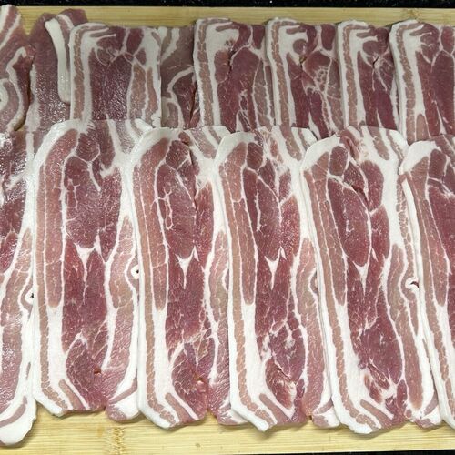 Streaky bacon