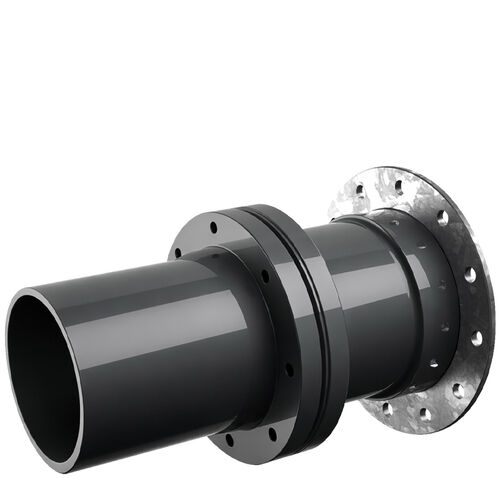 8" PVC Fully Flanged Tank Connector