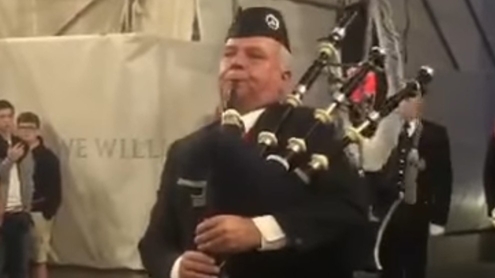 Stuart Liddell MBE at the Menin Gate, Ypres