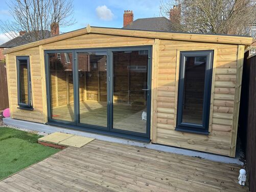 20x12 Apex Summer House / Home Bar