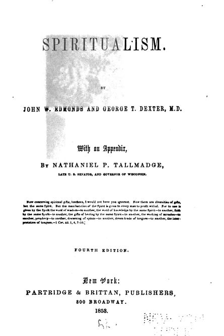 1853 | Spiritualism vol. 1