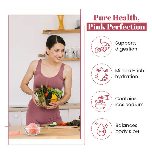 Himalayan Medium Pink Salt Fine Grains 800g Packet