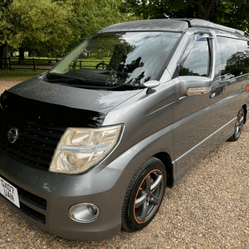 2007 Nissan Elgrand Camper Van 2.5V6 Auto 4 Berth