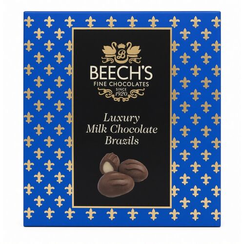 Beech’s Milk Chocolate Brazils 90g